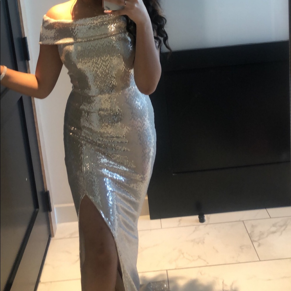 Windsor sparkly long dress